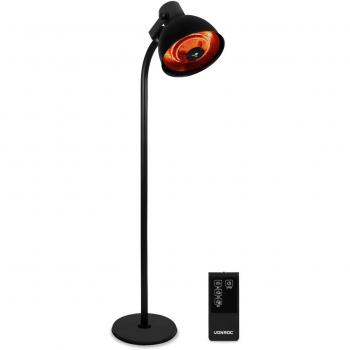 Vesuvio Pro‑Heat 2000 W – Chauffage infrarouge halogène avec télécommande