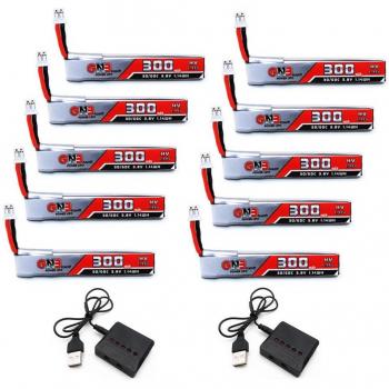 GAONENG GNB 1S LiPo 300 mAh 3,8 V 30C/60C – Compatibilidad UK65 US65