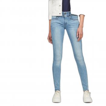 Jean G‑Star Lynn Super Skinny Mid Waist Blu Sfumato