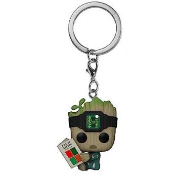 Portachiavi Pocket Pop Marvel Io Sono Groot – Groot Con Tutina