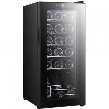 HOMCOM 50L Wine Fridge with Temperature Control