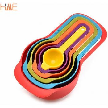 Kit de 6 cuillères métriques en plastique