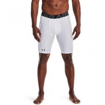 Malla corta Under Armour HeatGear Pocket Long blanco - L