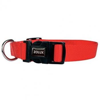 Collier Nylon Chien Zolux 39-58 cm Rouge