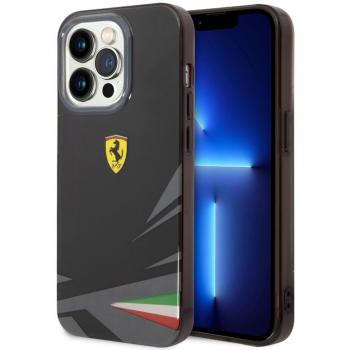 Ferrari Italia Hülle für iPhone 14 Pro Max Schwarz