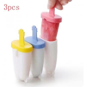 Moldes de helados ecológicos reutilizables - Paquete de 3/6