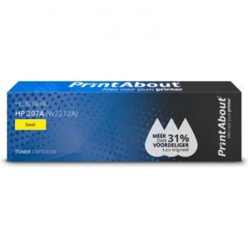 Toner PrintAbout pour HP 207A (W2212A) - Jaune