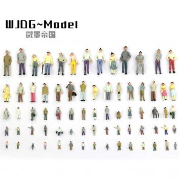 WJDG 1/75 HO Passenger Figure Painting Guide