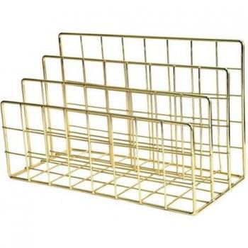3-Tier Magazine and Book Rack