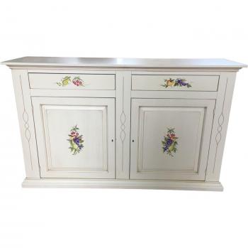 Credenzone Legno Bianco Invecchiato Misura 177x48x110 cm