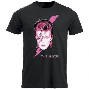 Camiseta de David Bowie Aladdin Negra XXL