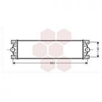 Ladeluftkühler für Renault Nissan Opel 43004359