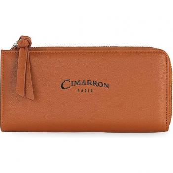 Cimarron - Carteras De Mujer De Marca - Eco Piel Monedero Mujer Con Compartimentos Y Cierre Central De Cremallera - Cartera Mujer Asa Adicional - Monedero Mujer Grande 312301
