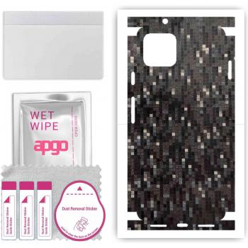Carbon Black Full Wrap Skin for Google Pixel 4