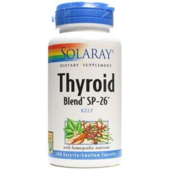 Solaray Thyroid Support Blend 100 Capsules