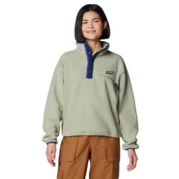 Columbia Helvetia II Fleece-Oberteil – Cropped Half Snap Cut für Damen