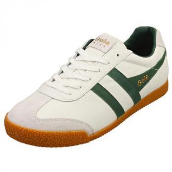 Zapatillas Gola Harrier Blancas y Marinas