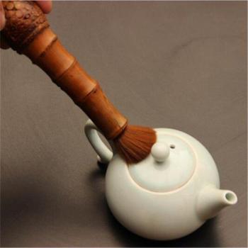 Bamboo Root Tea Brush