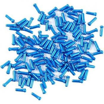 Aluminum Bicycle Brake Shifter Inner Cable Tips Crimps 50 Pcs