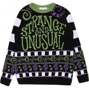 Felpa Beetlejuice Jumper Strange & Unusual - Taglia S - Donna