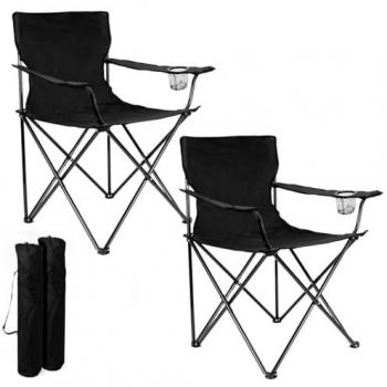 Silla Plegable COSHANO 2X Portavaso y Bolsa