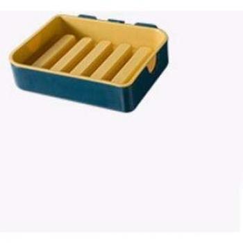 Wall-Mounted Double Tier Soap Dish Rack