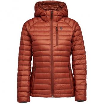 Burnt Sienna Approach Down Hoody for Women