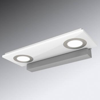 EVOTEC PANO LED Wandleuchte, 2-flammig, mit integriertem LED-Board