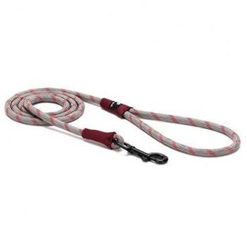 Snow Peak Outdoor Hundeleine M 140 cm rot/grau