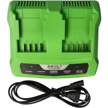 Chargeur Double VHBW pour batteries Li‑ion Greenworks 24352 et 2400007
