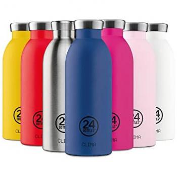 24Bottles® Clima Bottle Basic 850ml Eisweiß Stein
