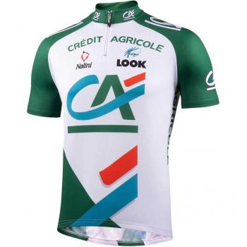 Maillot Ciclismo Nalini Crédit Agricole Verde Oscuro XXL