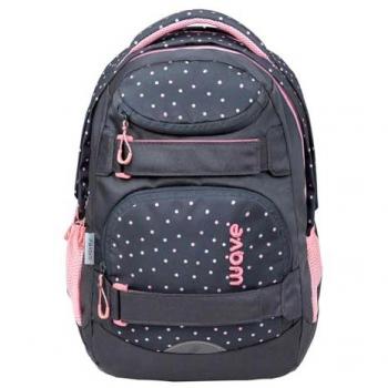 Wave‑Rucksack Infinity Move „Pinky Dots“