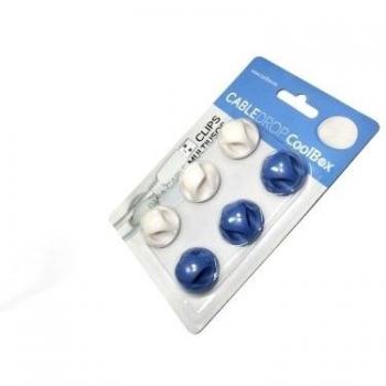 ORGANIZER CABLE PACK 6 UNDS 3 WHITES 3 BLUES