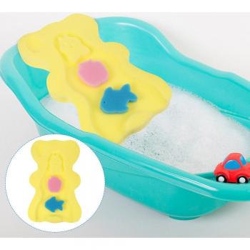 Infant Bath Mat with Non-slip Sponge and Safety Seat
