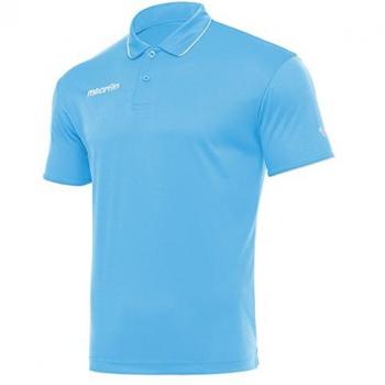 Polo Macron Draco Bleu 2XS