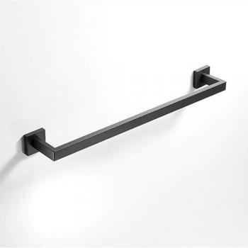 DOOKOLE Matte Black Towel Bars and Accessories Set