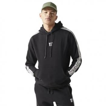 Sudadera Capucha “Retro” 11 Grados – Negra