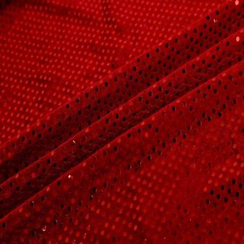 Samtiger Veloursstoff für Wintermode