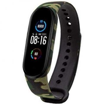 CORREA COOL PARA XIAOMI MI BAND 5 / MI BAND 6 / MI BAND 7 MILITAR