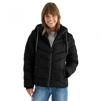 Cecil Steppjacke mit Kapuzen-Detail