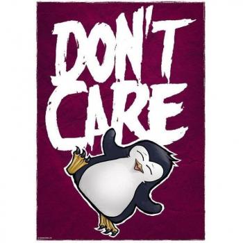 Poster Psycho Penguin 1/2 – One Size Rosso