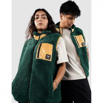 Gilet Polypop Sherpa Verde