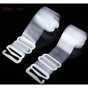 1.8cm Backless Transparent Bra Strap Extender