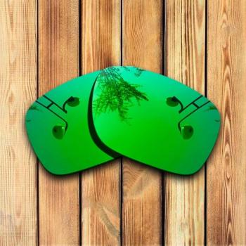 Lentes de repuesto con recubrimiento espejo verde para gafas Discord