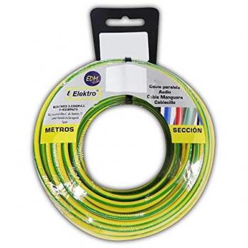 Carrete cablecillo flexible 2,5mm bicolor 50mts libre de halógenos