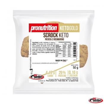 PRONUTRITION Scrock Keto Patata e Rosmarino 50g