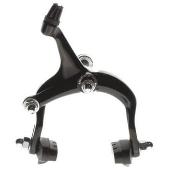 Freni V-brake Meccanici in Alluminio Nero per Bicicletta Fixed, Altezza 1/67 mm, Coppia Bremssattel Selection P2R Noir 45x59 mm