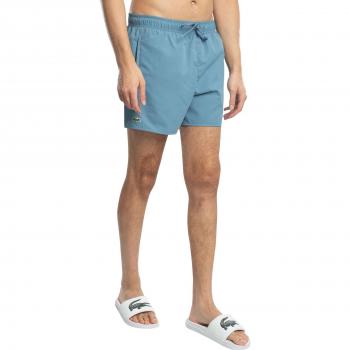 Lacoste Herren Badeshorts in Petrol mit Logo