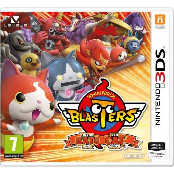 Yo-kai Watch Blasters - Liga Del Ga - Gato Rojo Liga - Yo-kai Watch Blasters - Nintendo 3DS